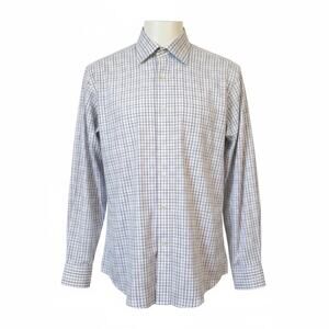 BROOKS BROTHERS Original Polo® Button-Down Oxford Shirt Size 15-34 Plaid Cotton